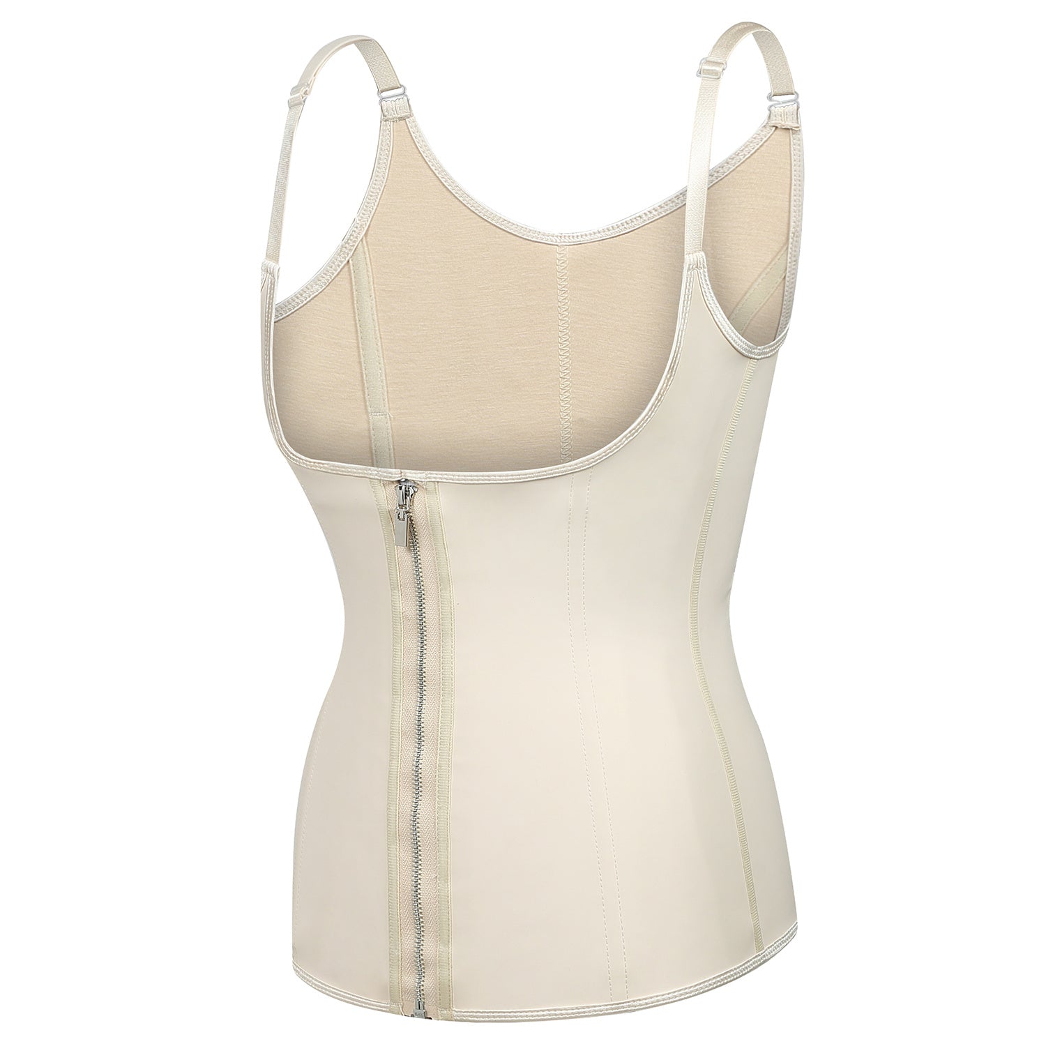 Latex Waist Trainer Corset – Full Body Shaper with Bust Support