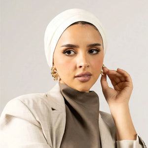 HIA Stretch Tie-Back Undercap — Gray color