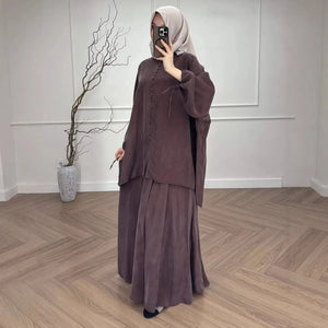 Relaxed Shirt & Maxi Skirt Set — product image 4 | HIA