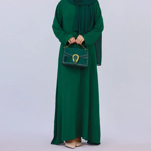 HIA Essential Long-Sleeve Abaya — Pink
