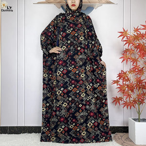 Patterned Hooded Prayer Dress | HIA