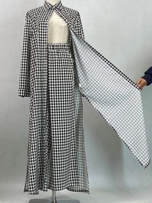 Patterned longline shirt and coordinating trousers by HIA — view 5