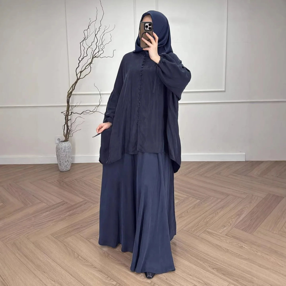 Relaxed Shirt & Maxi Skirt Set — product image 1 | HIA