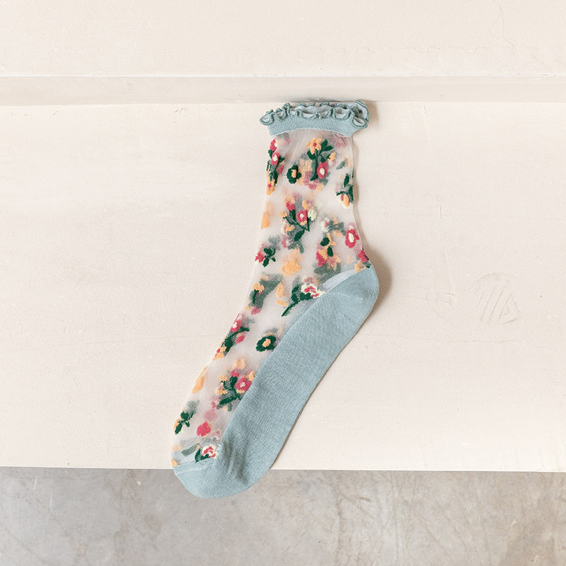Women’s Fashion Personality Crystal Glass Stockings