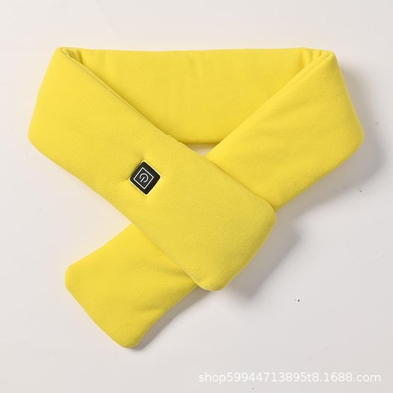 USB Heated Neck Scarf – 3-Level Adjustable Winter Warmer
