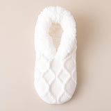 Unisex Plush Winter Slipper Socks – Non-Slip Fuzzy Thermal Floor Socks