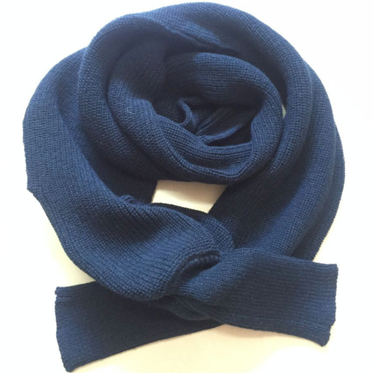 Oversized Knit Sweater Scarf – Soft Wool Blend Winter Wrap