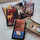 Cartoon Knit Neck Scarf – Soft Winter Wool Wrap for Women