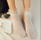 All-Match Breathable Mesh Ankle Socks – Women’s Comfortable Everyday Wear