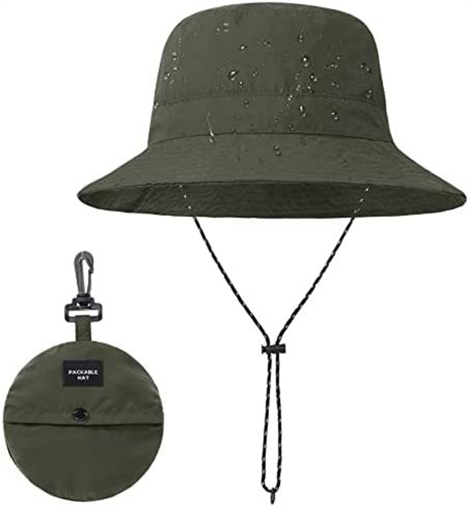 Foldable Waterproof Fisherman Hat – Summer Outdoor Sun Protection