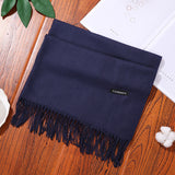 Classic Solid Color Shawl – Soft Touch Scarf in 25 Designer Shades