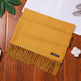 Classic Solid Color Shawl – Soft Touch Scarf in 25 Designer Shades