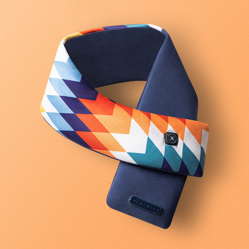 Graphene Heated Neck Scarf – USB Electric Warmer with 3-Temp Modes