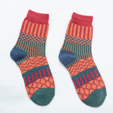 Thick Wool Winter Socks – Warm Middle Tube Unisex Design