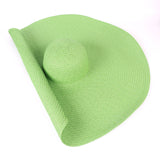 Women’s Oversized Beach Hat – 25CM Wide Brim Straw Sun Hat