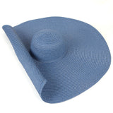 Women’s Oversized Beach Hat – 25CM Wide Brim Straw Sun Hat