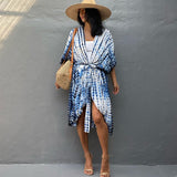 Women’s Resort Beach Cover Up – Lightweight Sun Protection Kimono