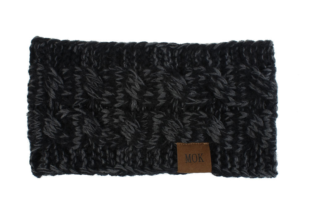 Women’s Knitted Winter Headband – Warm Wool Ear Muffs