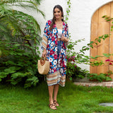 Bohemian Beach Dress for Women – Vacation Cotton Cover-Up