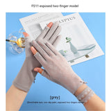 Lightweight Breathable Lace Sun Protection Gloves – Elegant Women’s UV Gloves