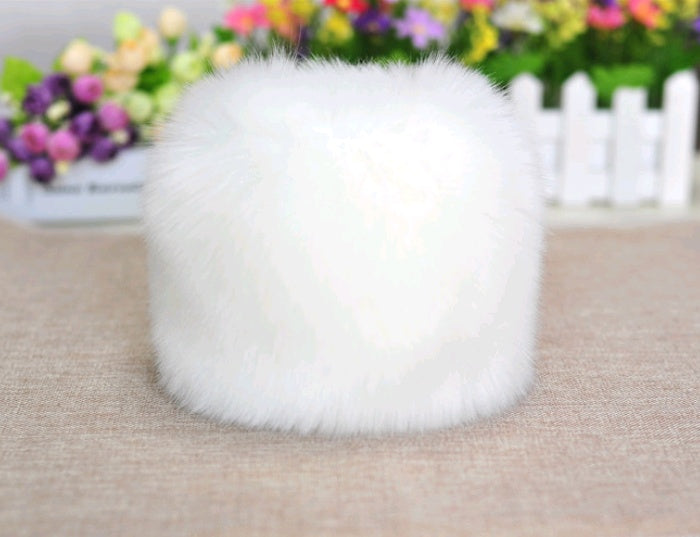 Women’s Faux Fur Cuff Sleeves – Warm Windproof Wristbands
