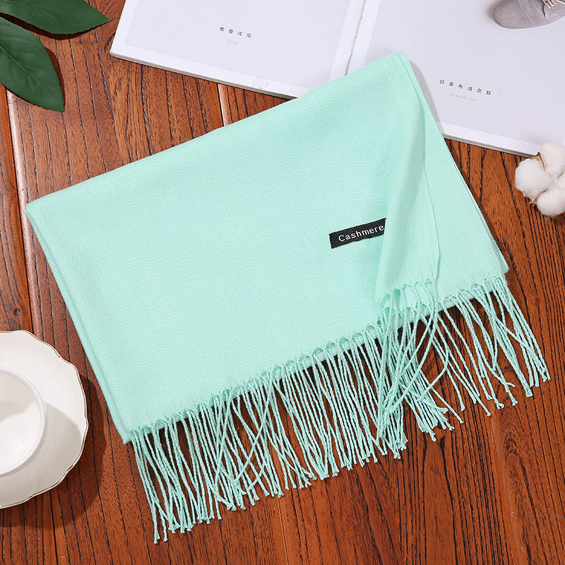 Classic Solid Color Shawl – Soft Touch Scarf in 25 Designer Shades