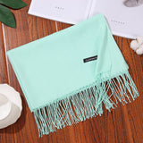 Classic Solid Color Shawl – Soft Touch Scarf in 25 Designer Shades