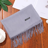 Classic Solid Color Shawl – Soft Touch Scarf in 25 Designer Shades