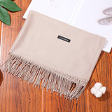 Classic Solid Color Shawl – Soft Touch Scarf in 25 Designer Shades