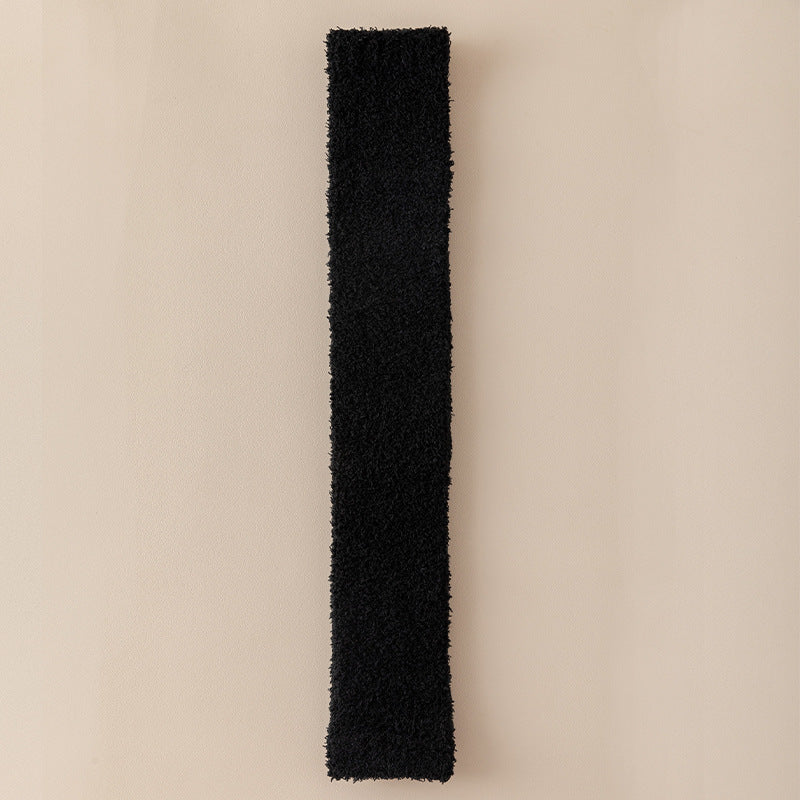 Women’s Plush Winter Socks – Long Dual-Purpose Heel & Knee Protection