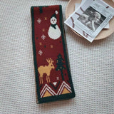 Cartoon Knit Neck Scarf – Soft Winter Wool Wrap for Women