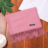 Classic Solid Color Shawl – Soft Touch Scarf in 25 Designer Shades