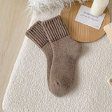 Women’s Extra Thick Fluffy Loop Socks – Cozy Winter Warm Design