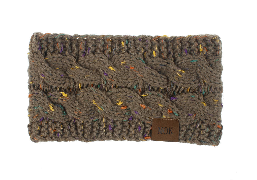 Women’s Knitted Winter Headband – Warm Wool Ear Muffs