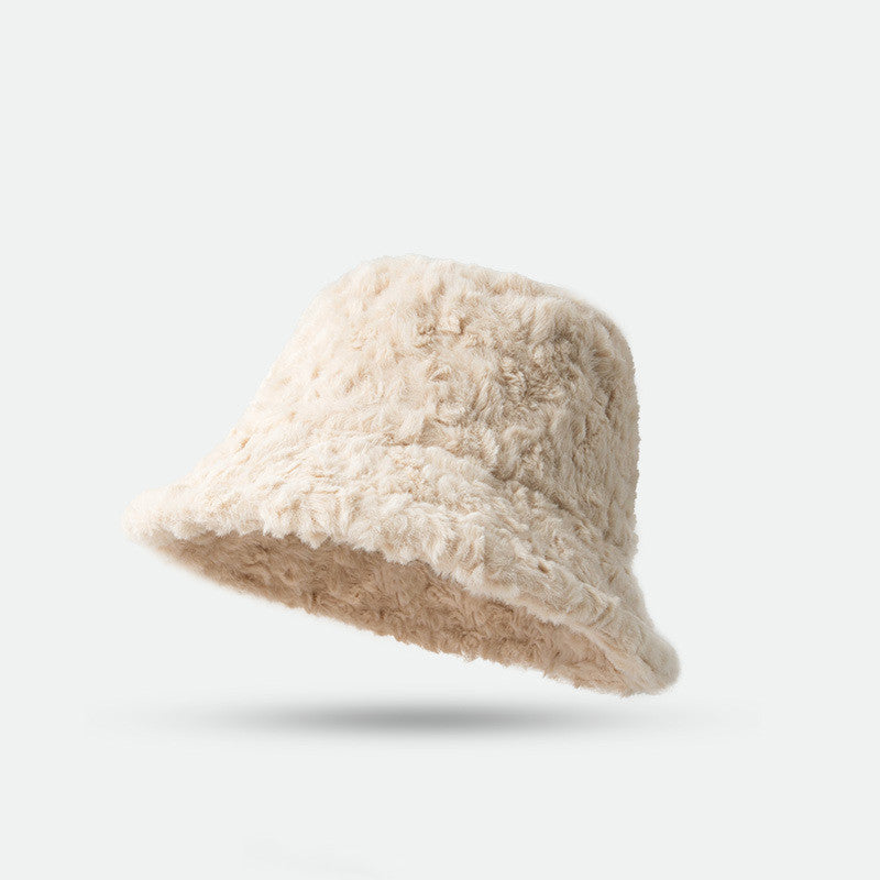 Women’s Lambswool Bucket Hat – Winter Warm Fisherman Style