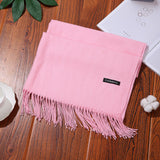 Classic Solid Color Shawl – Soft Touch Scarf in 25 Designer Shades