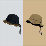 Reversible Denim Fisherman Hat – Wide Brim Sunshade