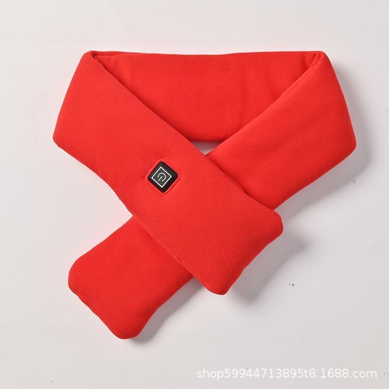 USB Heated Neck Scarf – 3-Level Adjustable Winter Warmer