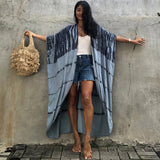 Women’s Resort Beach Cover Up – Lightweight Sun Protection Kimono