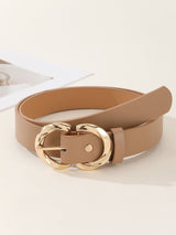 Exquisite Snap Button Waist Belt – Minimalist Fashion Belt for Women (105cm)