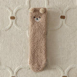Women’s Coral Fleece Bear Socks – Cozy Winter Style
