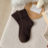 Women’s Extra Thick Fluffy Loop Socks – Cozy Winter Warm Design