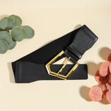 Matte Hollow Punk Chain Waist Belt – Gold Metal Statement Chain for Women