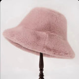 Women’s Plush Wool Beret – Waterproof Autumn & Winter Retro Hat