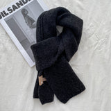 Soft Knit Wool Scarf – Cozy Winter Wrap in 18 Colors