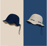 Reversible Denim Fisherman Hat – Wide Brim Sunshade