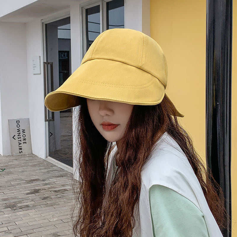 Women’s Cotton Bucket Hat – Wide Brim Sun Visor