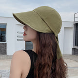 Women’s Cotton Bucket Hat – Wide Brim Sun Visor