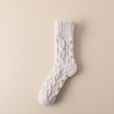 Women’s Coral Fleece Winter Socks – Thick & Cozy