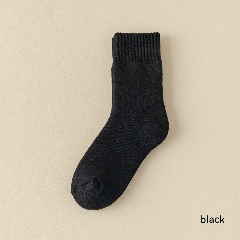 Children’s Winter Fleece Socks – Thick Warm Wool Style
